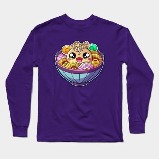 Anime Kawaii Ramen Long Sleeve T-Shirt